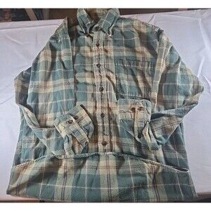 Saddlebred Shirt Mens Small Gray Plaid Easy Care Button Down Long Sleeve Casual